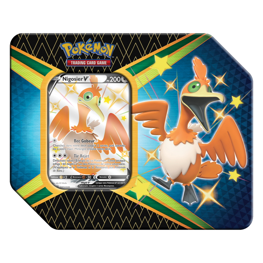 Pokébox - Destinées Radieuses / Nigosier-V, boîte en métal, édition française