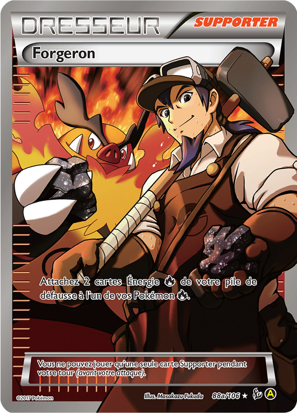 88a/106 - Forgeron — Carte Pokémon Promos Alternative 001/