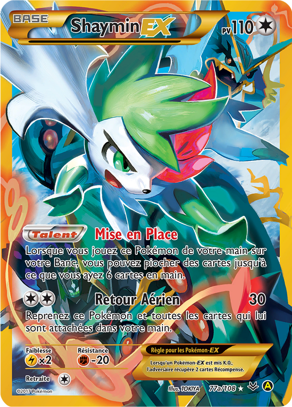 77a/108 - Shaymin — Carte Pokémon Promos Alternative 005/