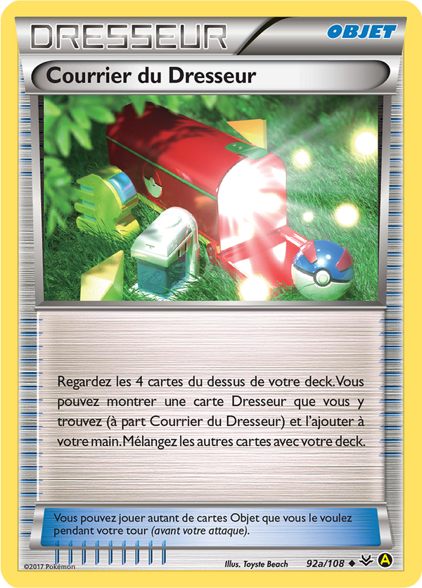 92a/108 - Courrier du Dresseur — Carte Pokémon Promos Alternative 006/