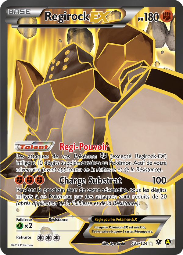 43a/124 - Regirock — Carte Pokémon Promos Alternative 014/