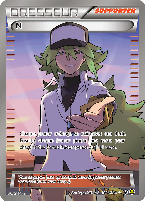 105a/124 - N — Carte Pokémon Promos Alternative 016/
