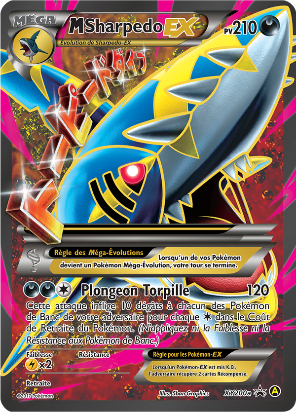 XY200a - Méga-Sharpedo — Carte Pokémon Promos Alternative 022/