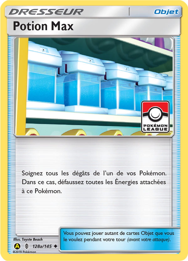 128a/145 - Potion Max — Carte Pokémon Promos Alternative 032/