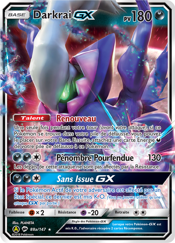 88a/147 - Darkrai — Carte Pokémon Promos Alternative 037/