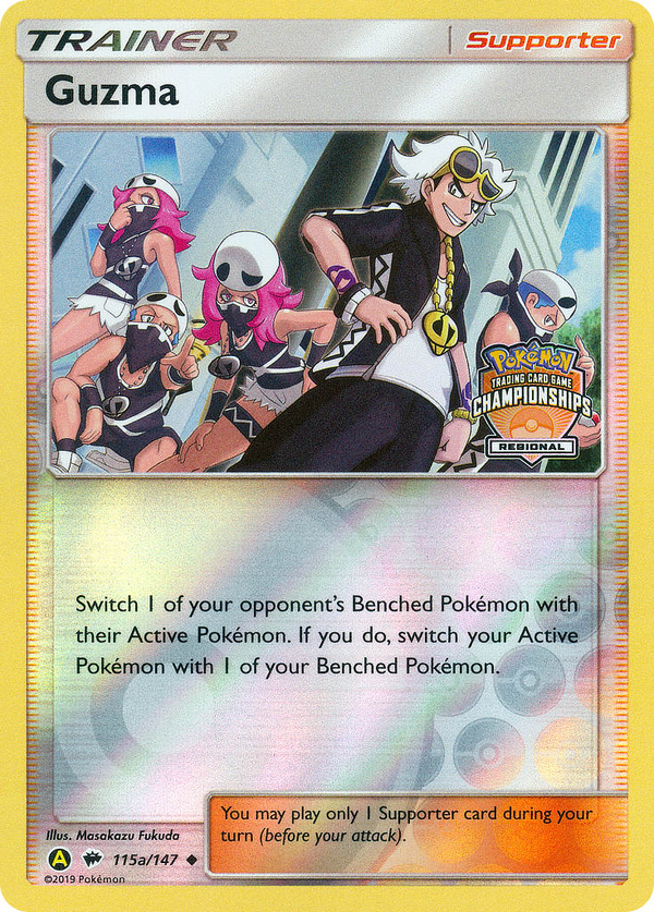 115a/147 - Guzma — Carte Pokémon Promos Alternative 041/