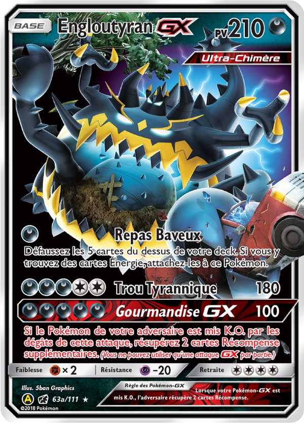 63a/111 - Engloutyran — Carte Pokémon Promos Alternative 046/