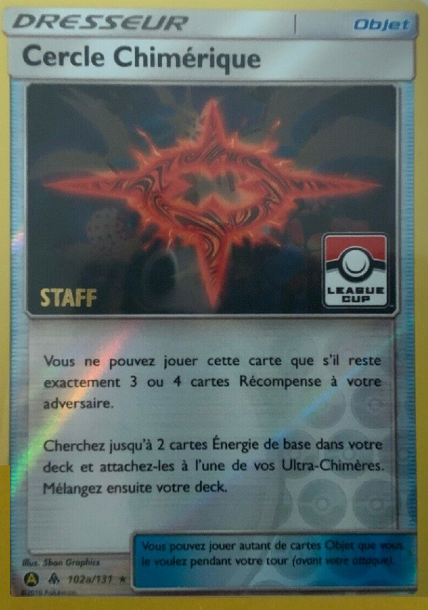 102a/131 - Cercle Chimérique — Carte Pokémon Promos Alternative 054/