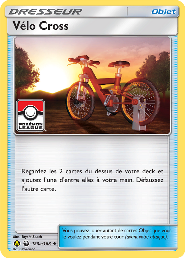 123a/168 - Vélo Cross — Carte Pokémon Promos Alternative 058/