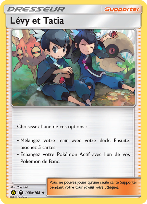 148a/168 - Lévy et Tatia — Carte Pokémon Promos Alternative 059/
