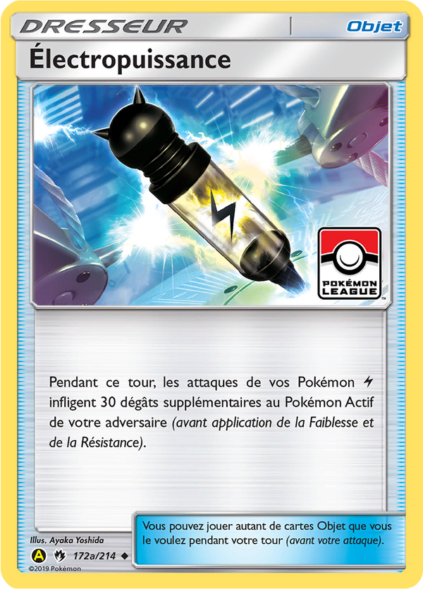 172a/214 - Électropuissance — Carte Pokémon Promos Alternative 063/