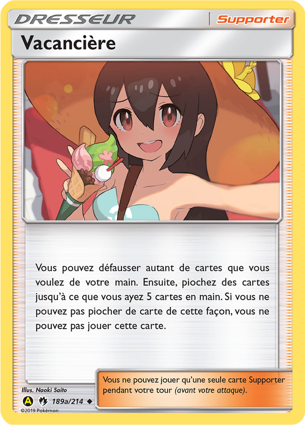 189a/214 - Vacancière — Carte Pokémon Promos Alternative 066/