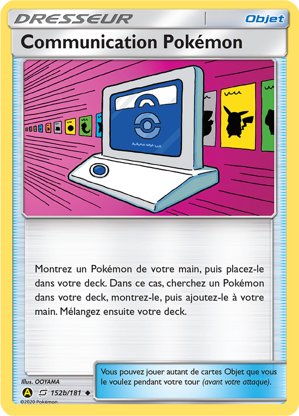 152b/214 - Communication Pokémon — Carte Pokémon Promos Alternative 068/