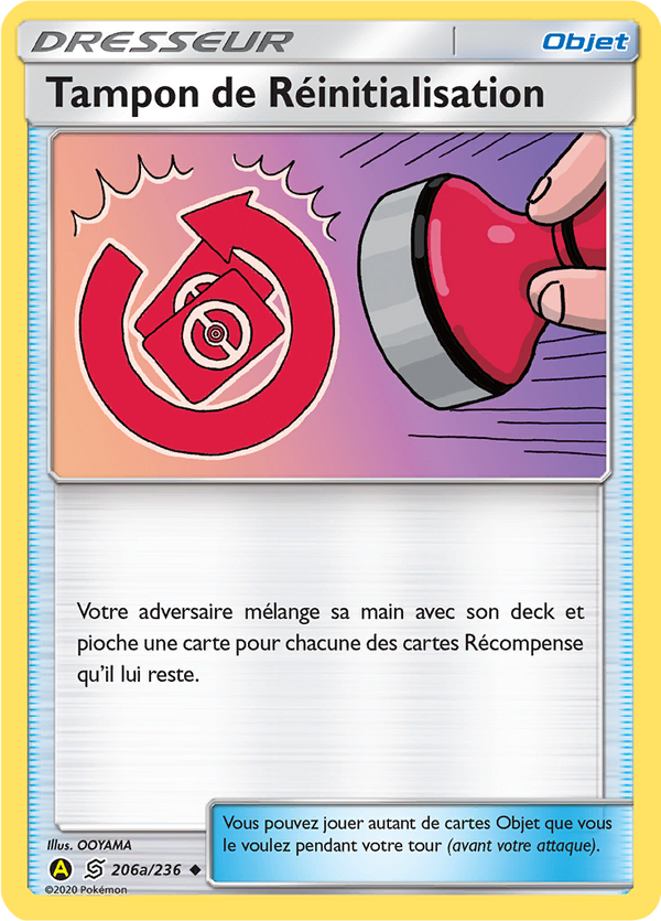 195a/214 - Tampon de Réinitialisation — Carte Pokémon Promos Alternative 075/