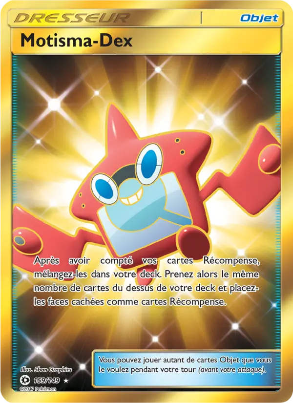 159/149 - Motisma-Dex — Carte Pokémon Soleil et Lune 159/149