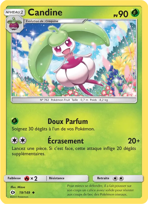 019/149 - Candine — Carte Pokémon Soleil et Lune 19/149