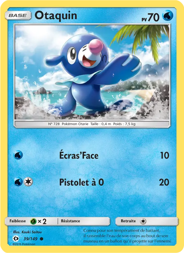 Otaquin — Carte Pokémon 39 Soleil et Lune