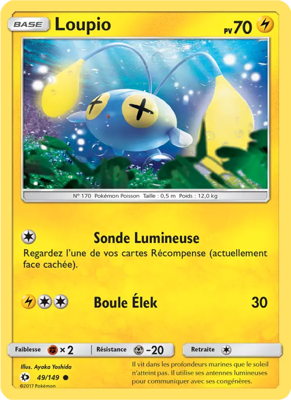 049/149 - Loupio — Carte Pokémon Soleil et Lune 49/149