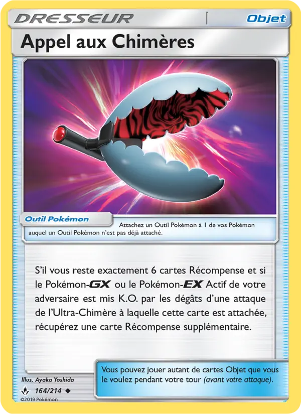 164/214 - Appel aux Chimères — Carte Pokémon Alliance Infaillible 164/214
