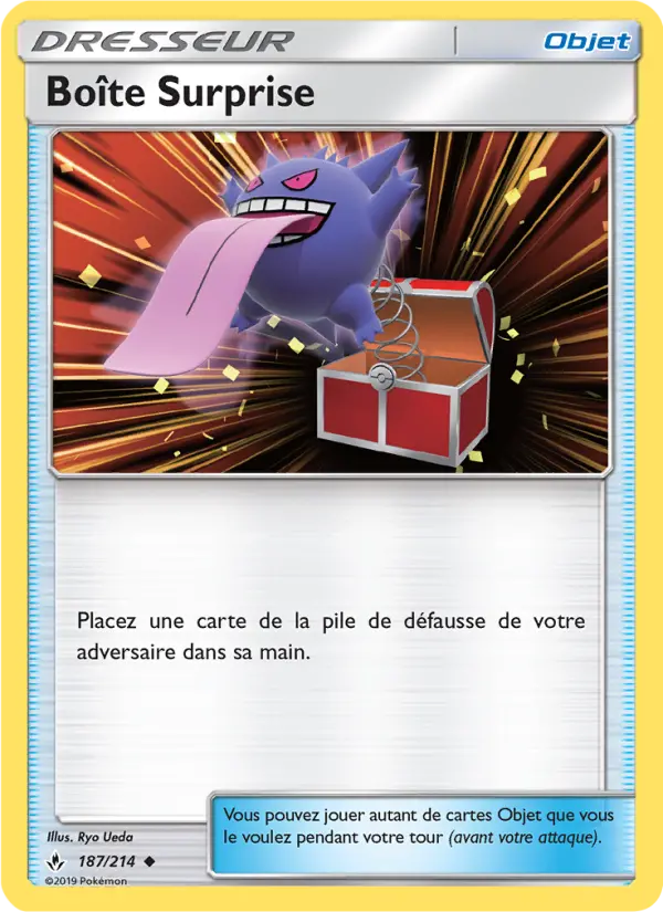 187/214 - Boîte Surprise — Carte Pokémon Alliance Infaillible 187/214