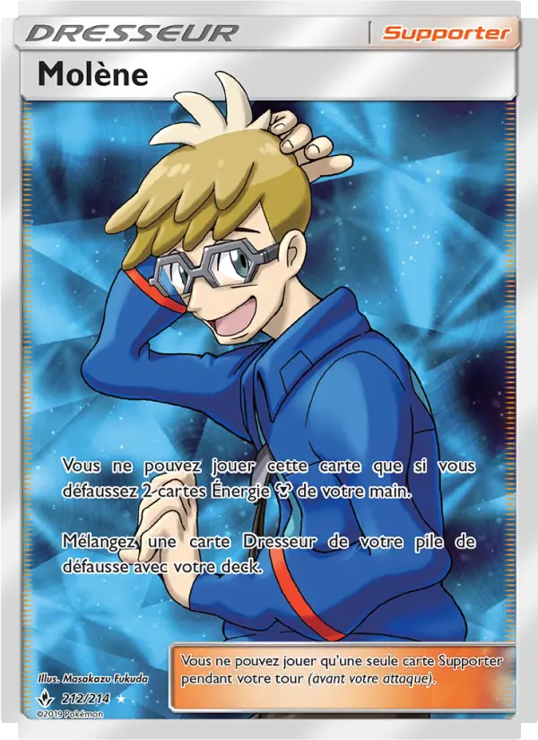212/214 - Molène — Carte Pokémon Alliance Infaillible 212/214