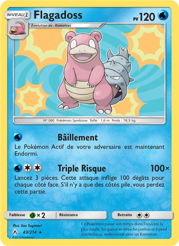 043/214 - Flagadoss — Carte Pokémon Alliance Infaillible 43/214
