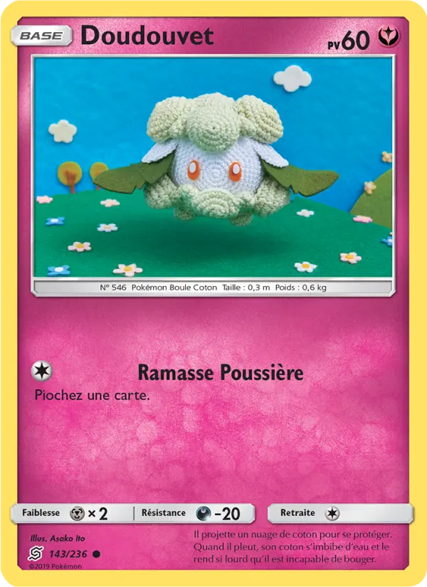 Doudouvet — Carte Pokémon 143 Harmonie des Esprits