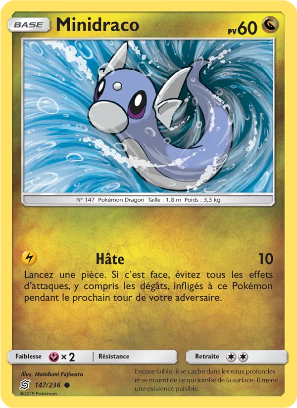 147/236 - Minidraco — Carte Pokémon Harmonie des Esprits 147/236
