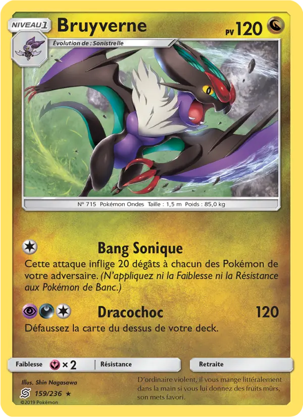Bruyverne — Carte Pokémon 159 Harmonie des Esprits