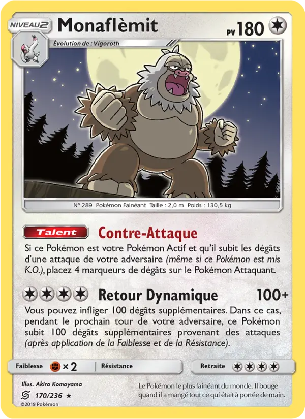 170/236 - Monaflèmit — Carte Pokémon Harmonie des Esprits 170/236