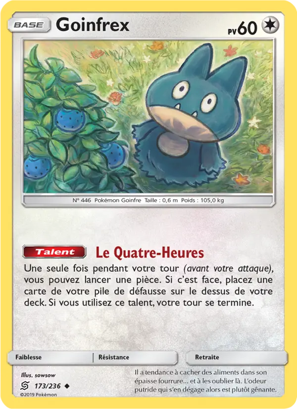 173/236 - Goinfrex — Carte Pokémon Harmonie des Esprits 173/236