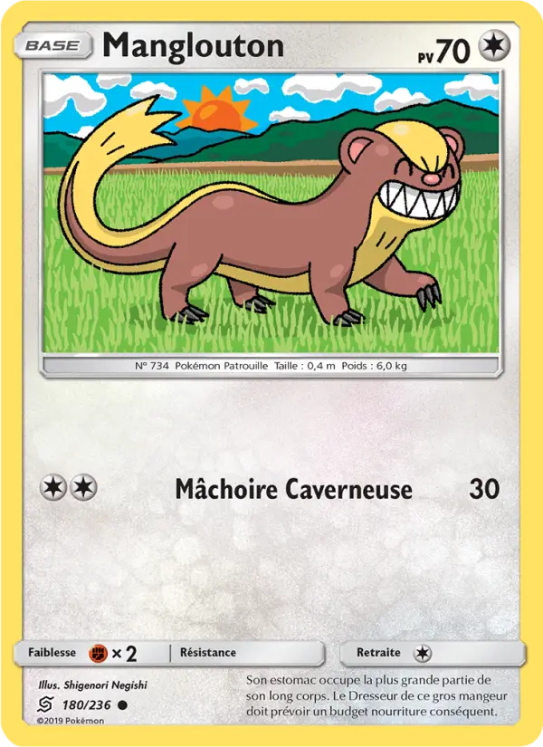 Manglouton — Carte Pokémon 180 Harmonie des Esprits
