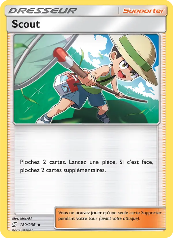 189/236 - Scout — Carte Pokémon Harmonie des Esprits 189/236