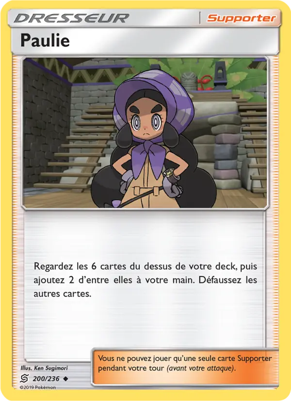 200/236 - Paulie — Carte Pokémon Harmonie des Esprits 200/236