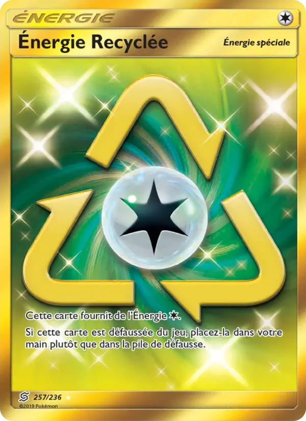 257/236 - Énergie Recyclée — Carte Pokémon Harmonie des Esprits 257/236