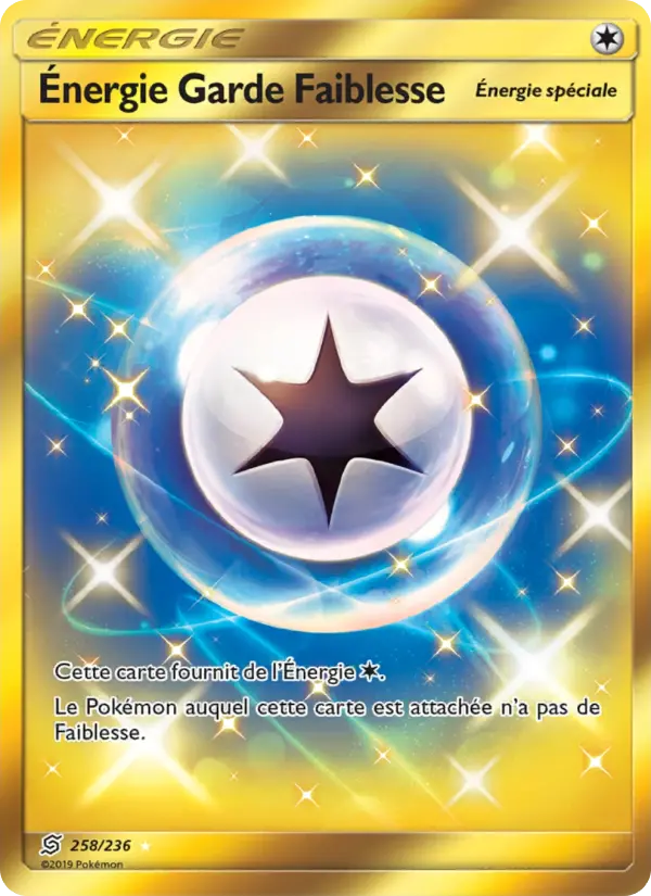 258/236 - Énergie Garde Faiblesse — Carte Pokémon Harmonie des Esprits 258/236