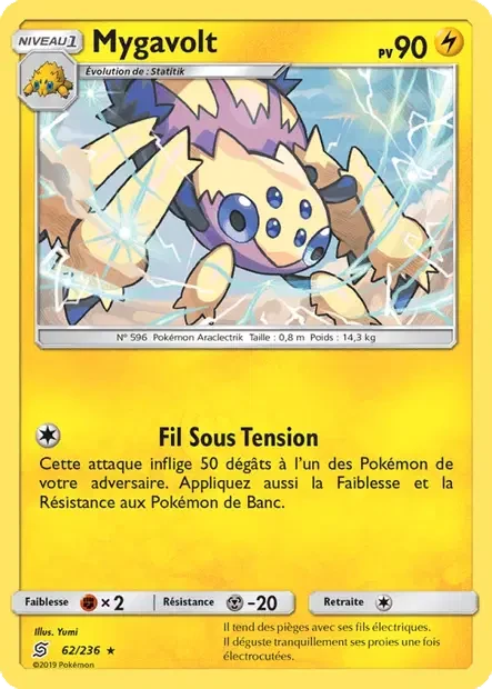 062/236 - Mygavolt — Carte Pokémon Harmonie des Esprits 62/236