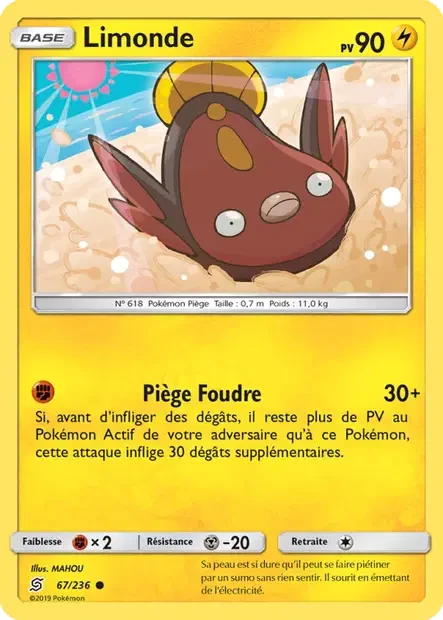 Carte Pokémon Limonde sm11