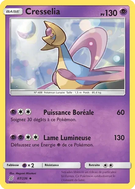 087/236 - Cresselia — Carte Pokémon Harmonie des Esprits 87/236