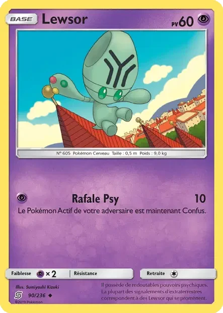 090/236 - Lewsor — Carte Pokémon Harmonie des Esprits 90/236