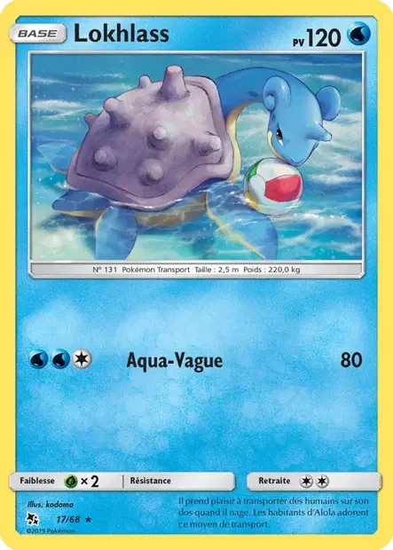 017/068 - Lokhlass — Carte Pokémon Destinées Occultes 17/68