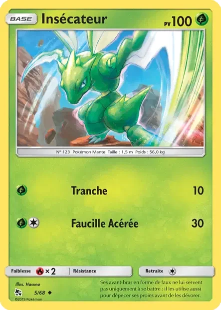 005/068 - Insécateur — Carte Pokémon Destinées Occultes 5/68