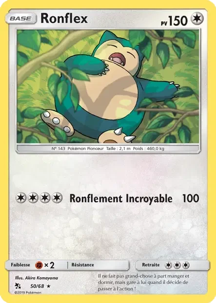 050/068 - Ronflex — Carte Pokémon Destinées Occultes 50/68