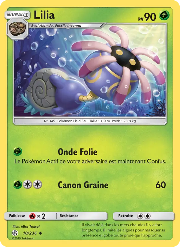 Lilia — Carte Pokémon 10 Éclipse Cosmique