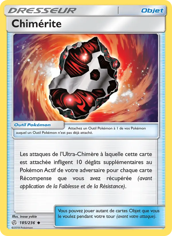 185/236 - Chimérite — Carte Pokémon Éclipse Cosmique 185/236