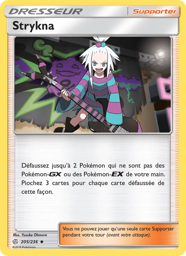 205/236 - Strykna — Carte Pokémon Éclipse Cosmique 205/236