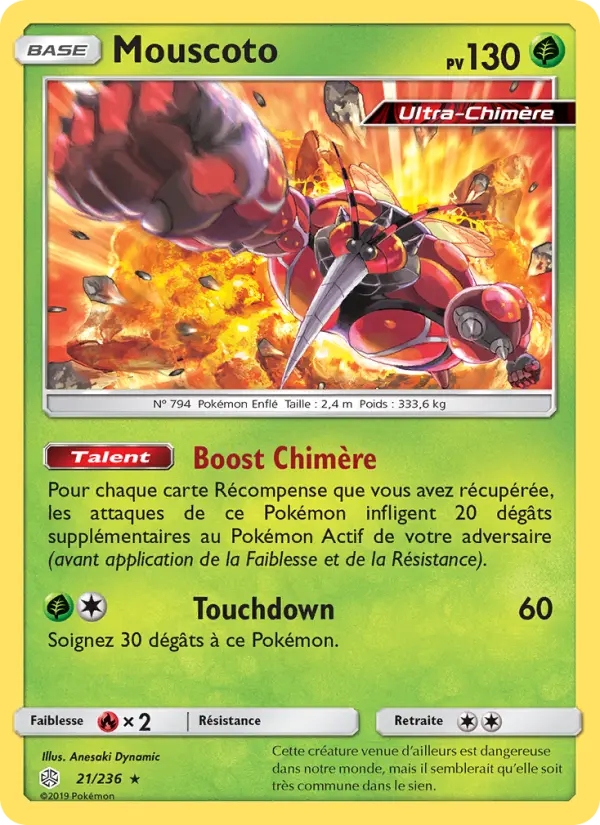 Mouscoto — Carte Pokémon 21 Éclipse Cosmique
