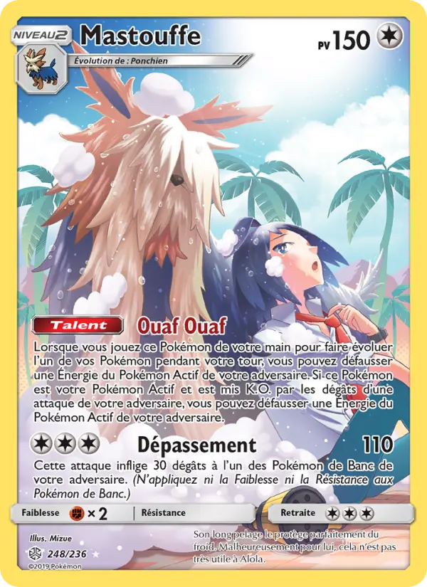 248/236 - Mastouffe — Carte Pokémon Éclipse Cosmique 248/236