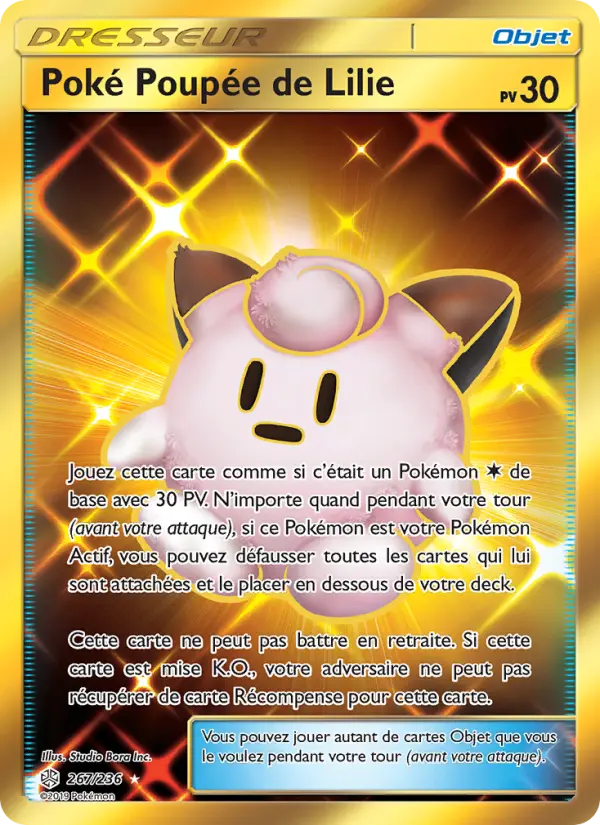 267/236 - Poké Poupée de Lilie — Carte Pokémon Éclipse Cosmique 267/236