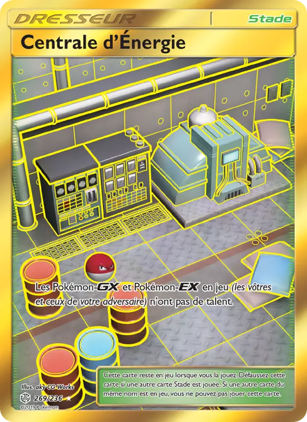 269/236 - Centrale d’Énergie — Carte Pokémon Éclipse Cosmique 269/236